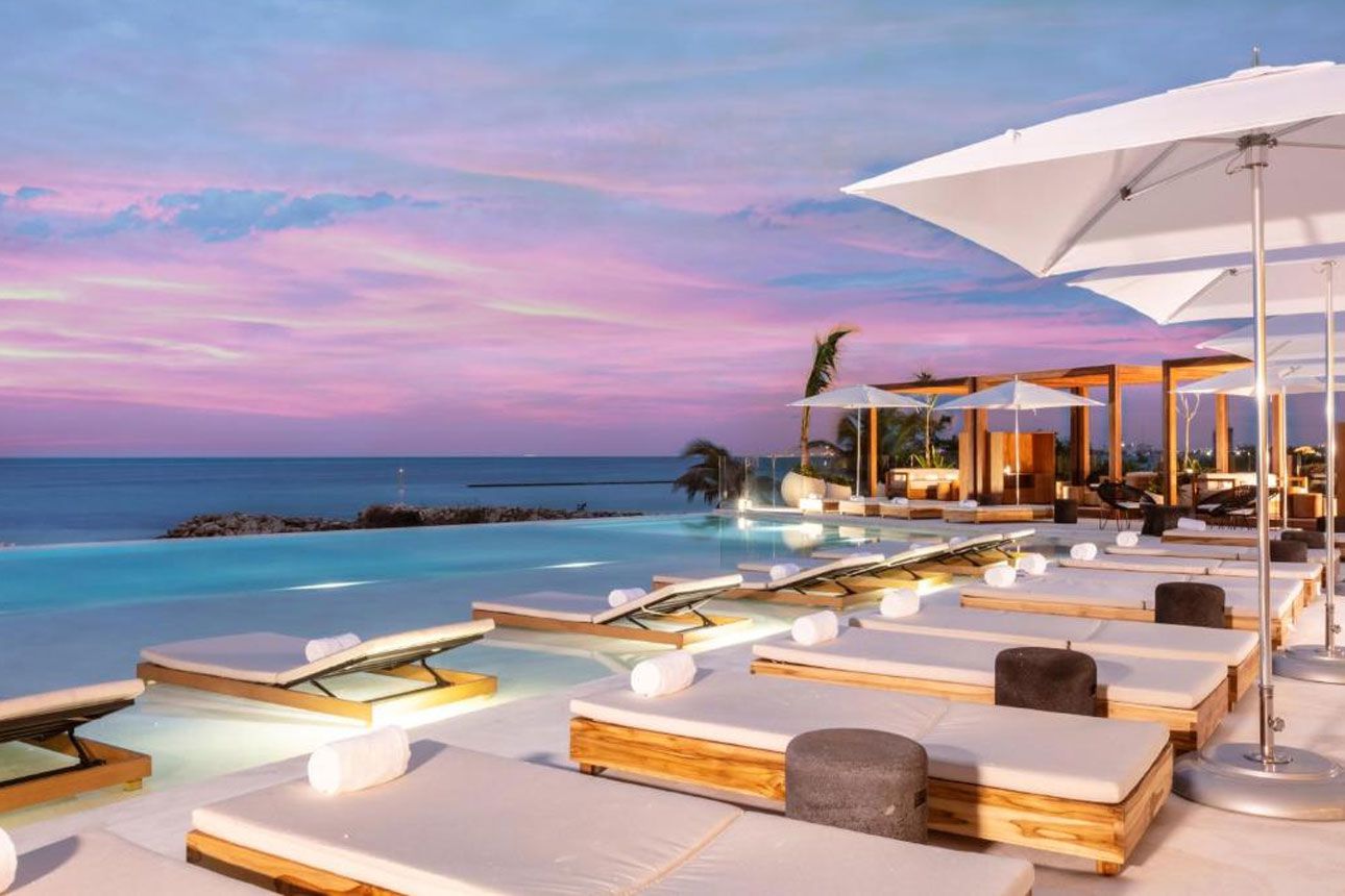 SLS Cancun Hotel & Spa resort.