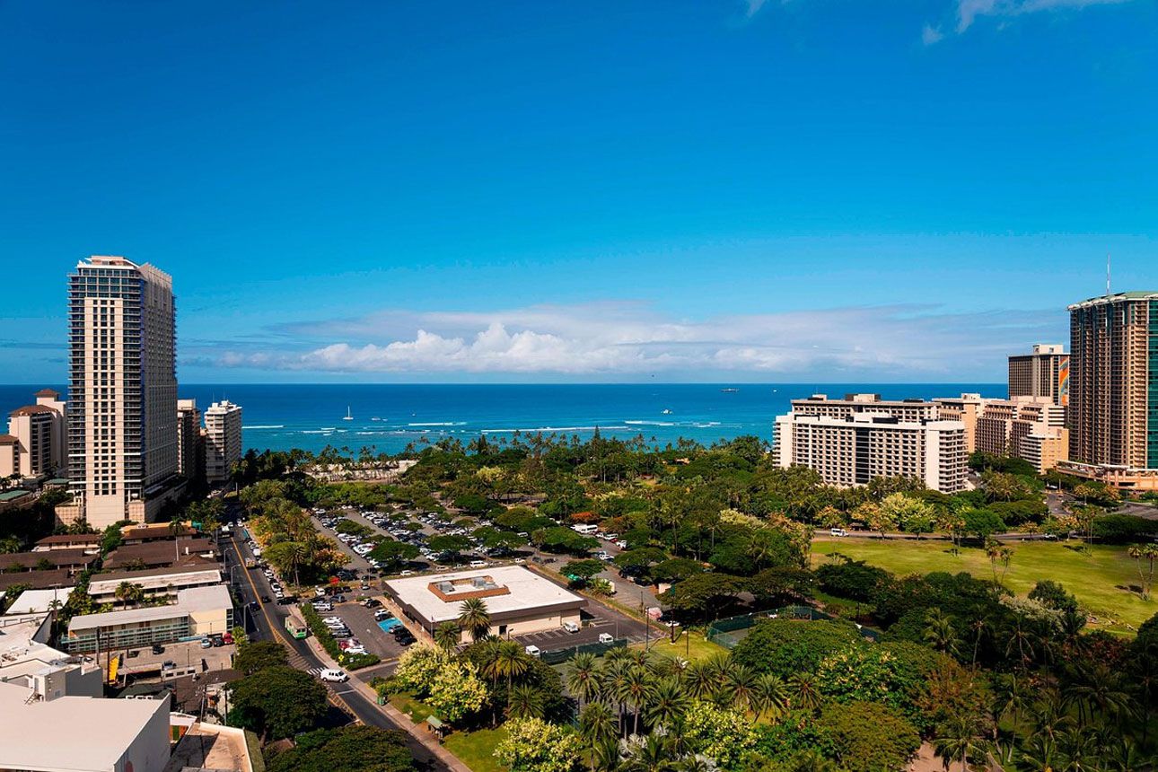 The Ritz-Carlton Residences, Waikiki Beach Hotel balcony.