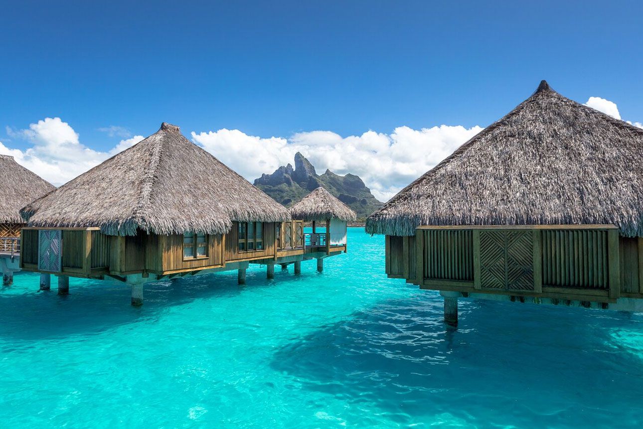 The St. Regis Bora Bora Resort.