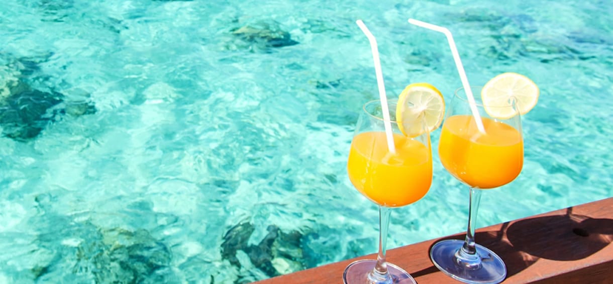 Bahamas All-Inclusive Resorts Adults-Only drinks.