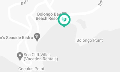 Bolongo Bay Beach Resort on the map.
