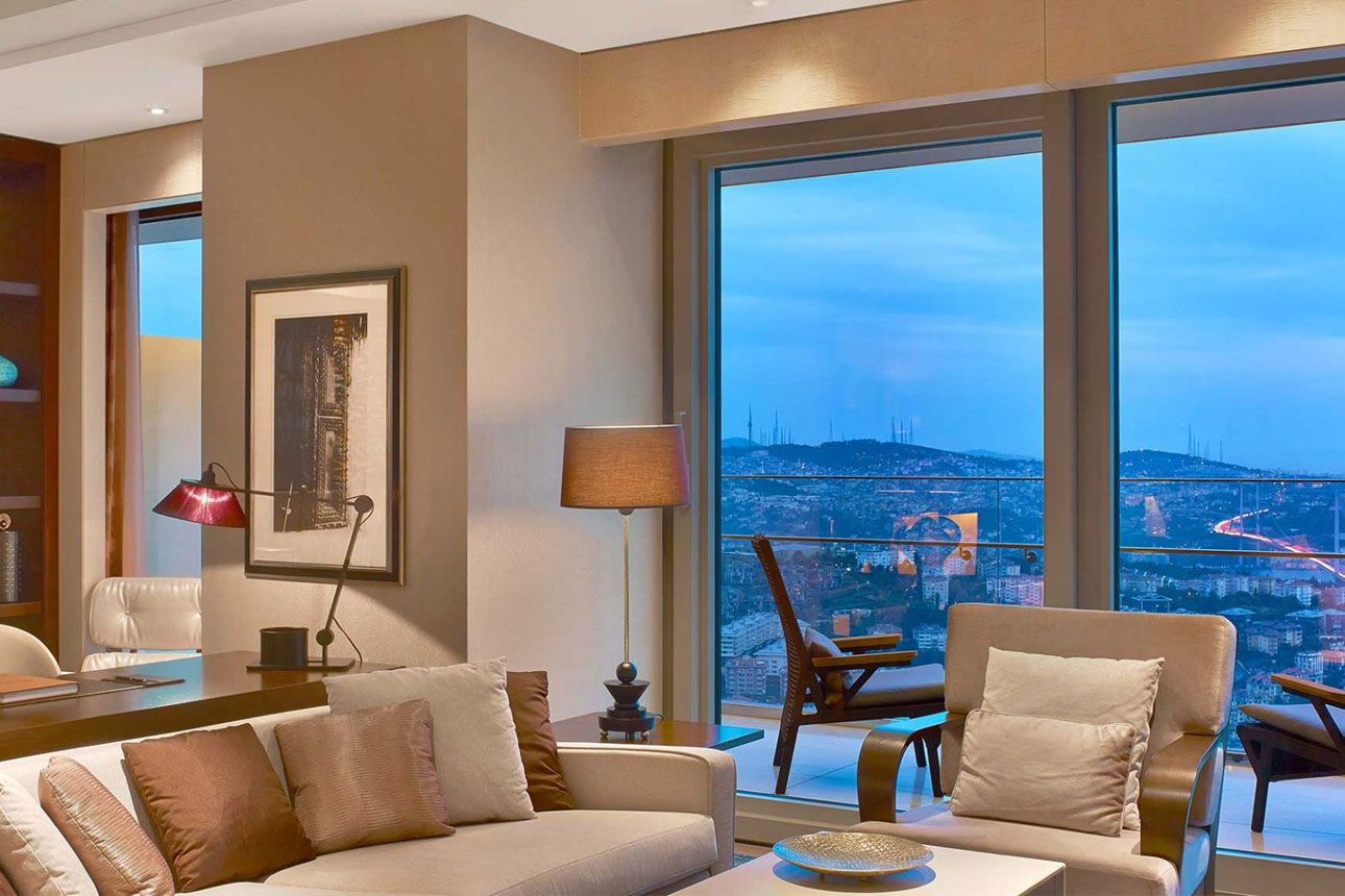 Bosphorus Suite - living room..