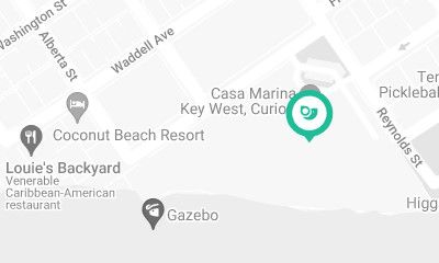Casa Marina Key West, Curio Collection by Hilton on the map.