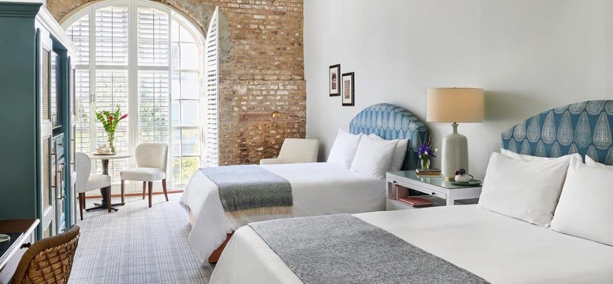 Boutique Hotels in Charleston view.