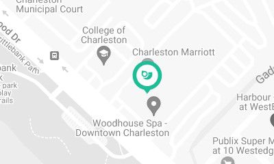 Charleston Marriott on the map.