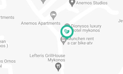 Dionysos Hotel on the map.