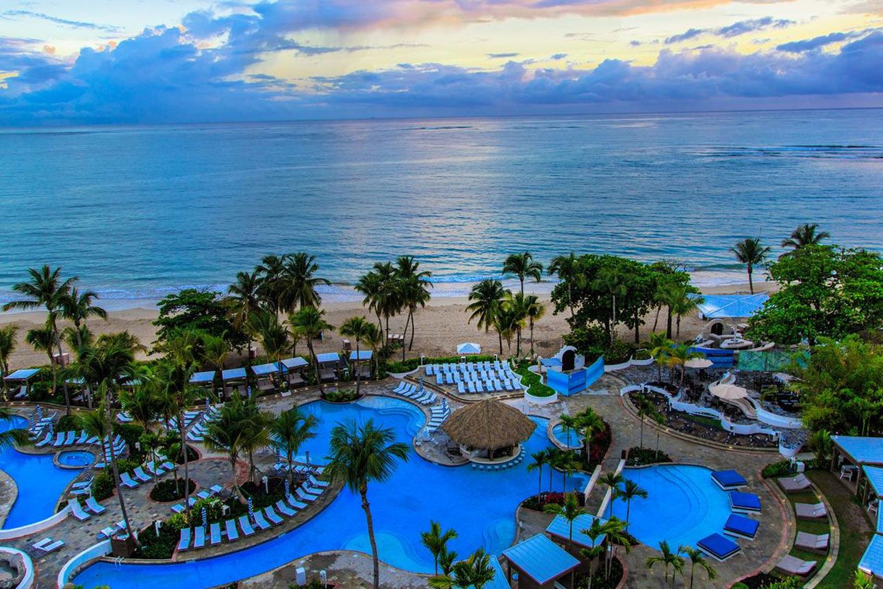 Fairmont El San Juan Hotel view.