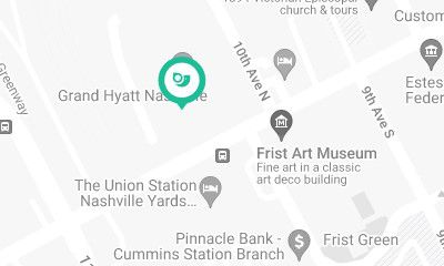 Grand Hyatt Nashville on the map.