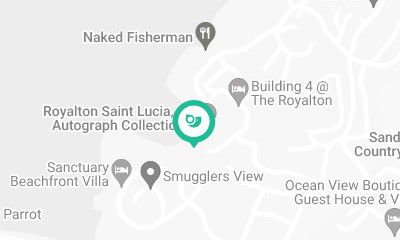 Hideaway at Royalton Saint Lucia on the map