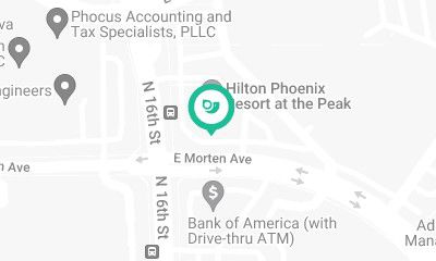 Hilton Phoenix Resort at the Peak on the map.