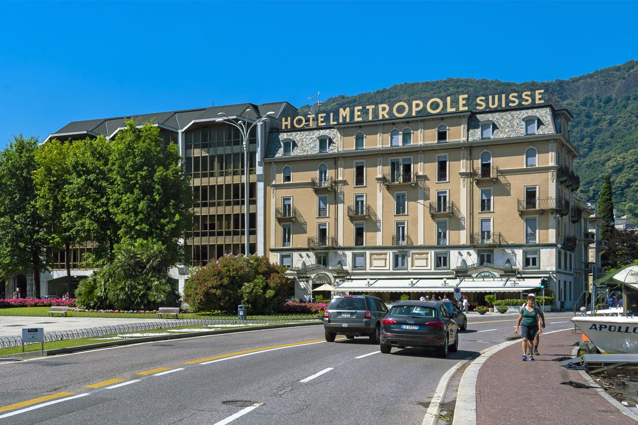 Hotel Metropole Suisse house.