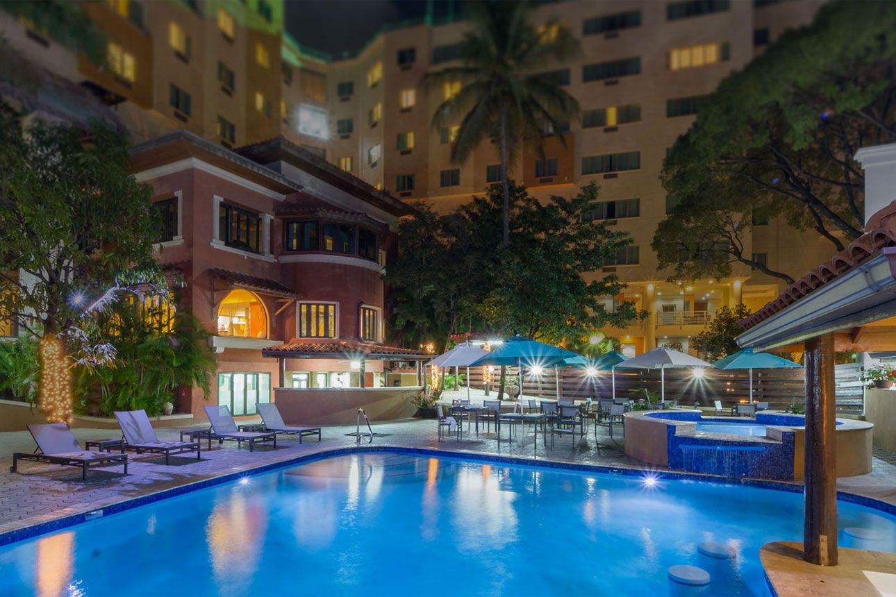 Hotel Royal Oasis pool.