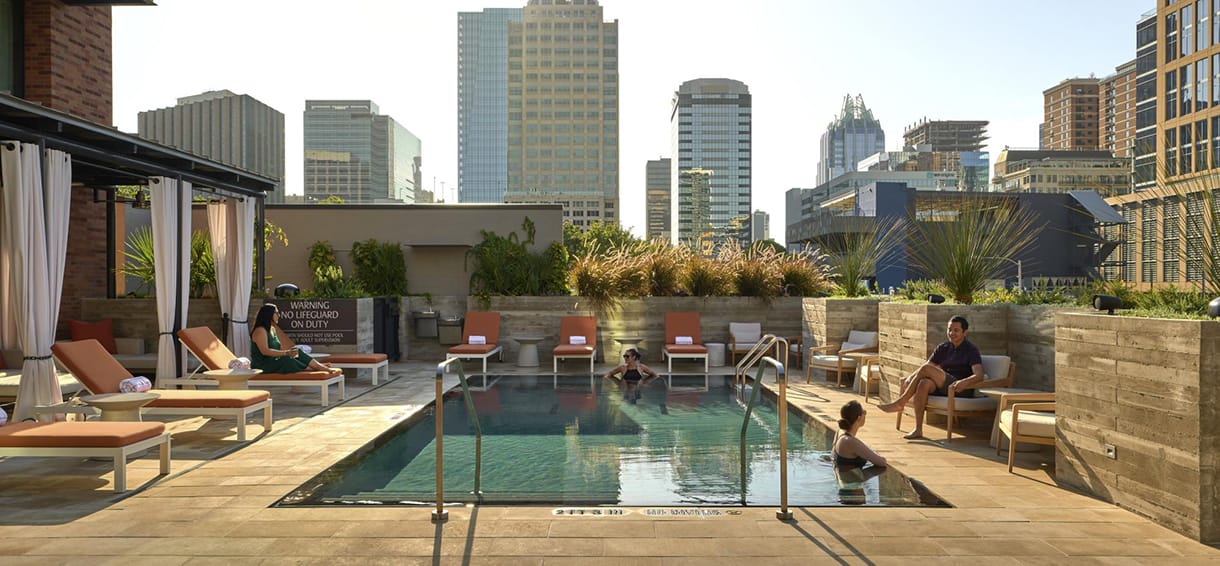 Austin Hotels With Balcony pool.
