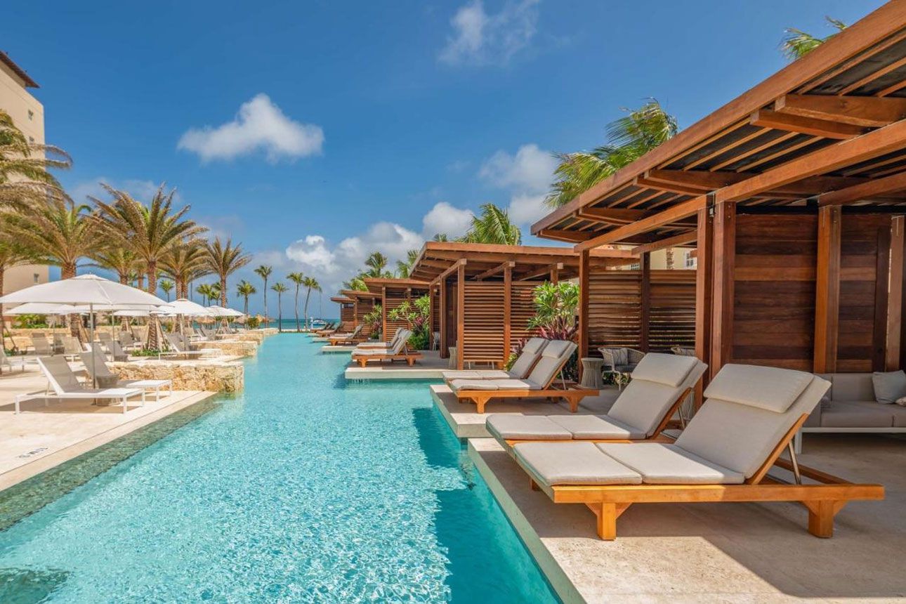 Hyatt Regency Aruba Resort, Spa And Casino pool.
