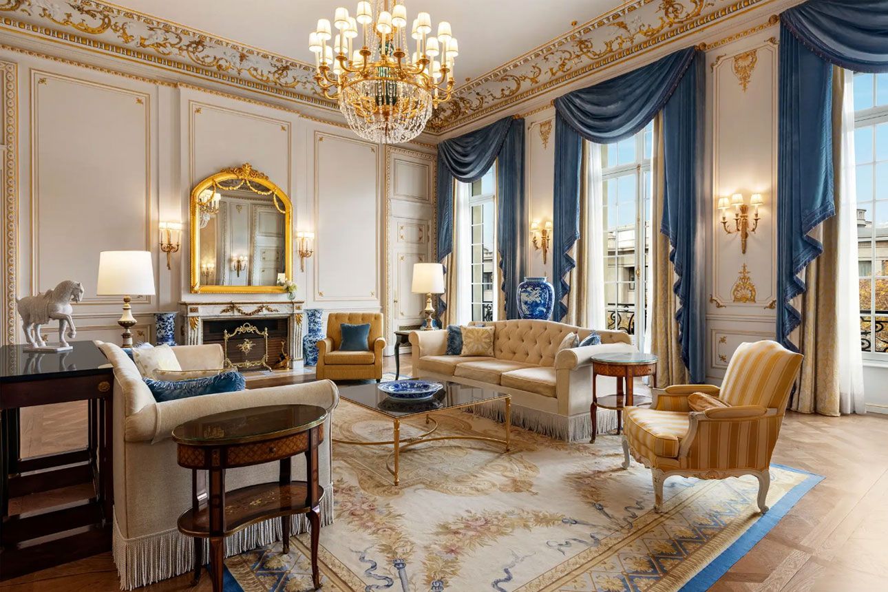 Appartement Prince Bonaparte - living room.