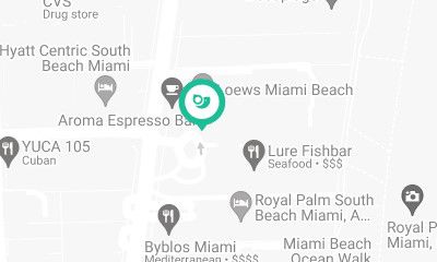 Loews Miami Beach Hotel on the map.