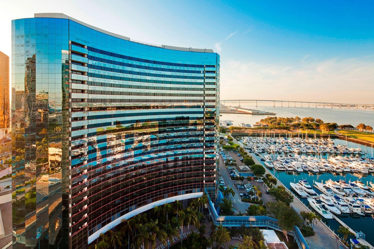 Marriott Marquis San Diego Marina hotel.