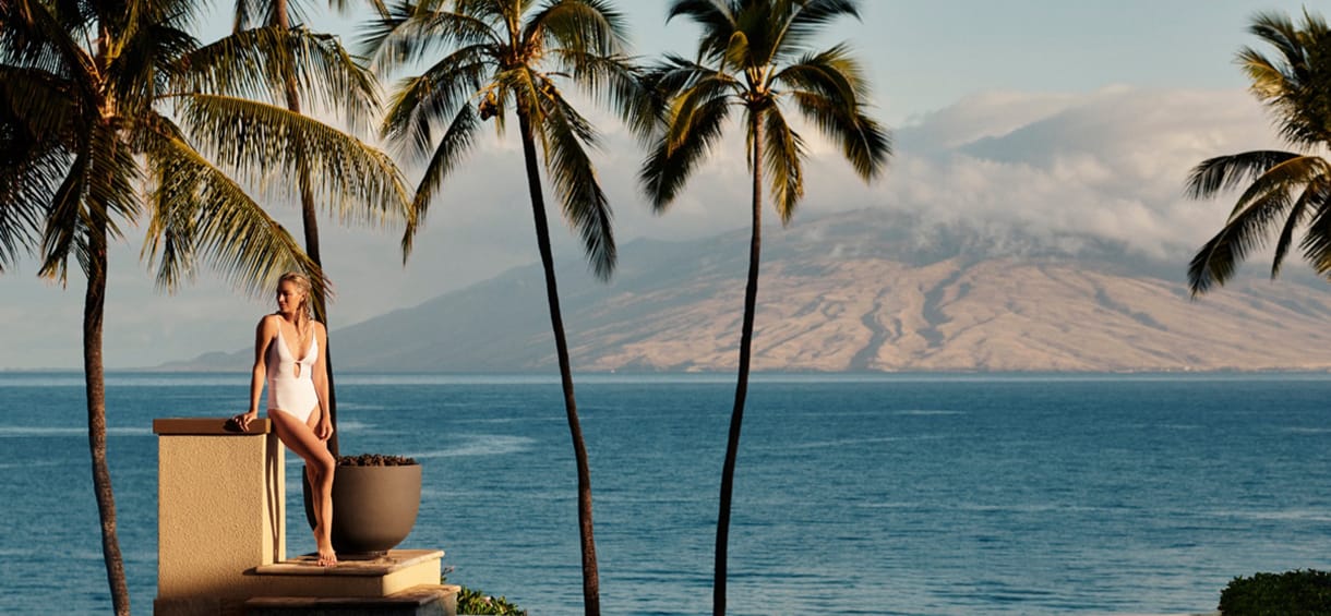 Best Resorts In Maui woman.
