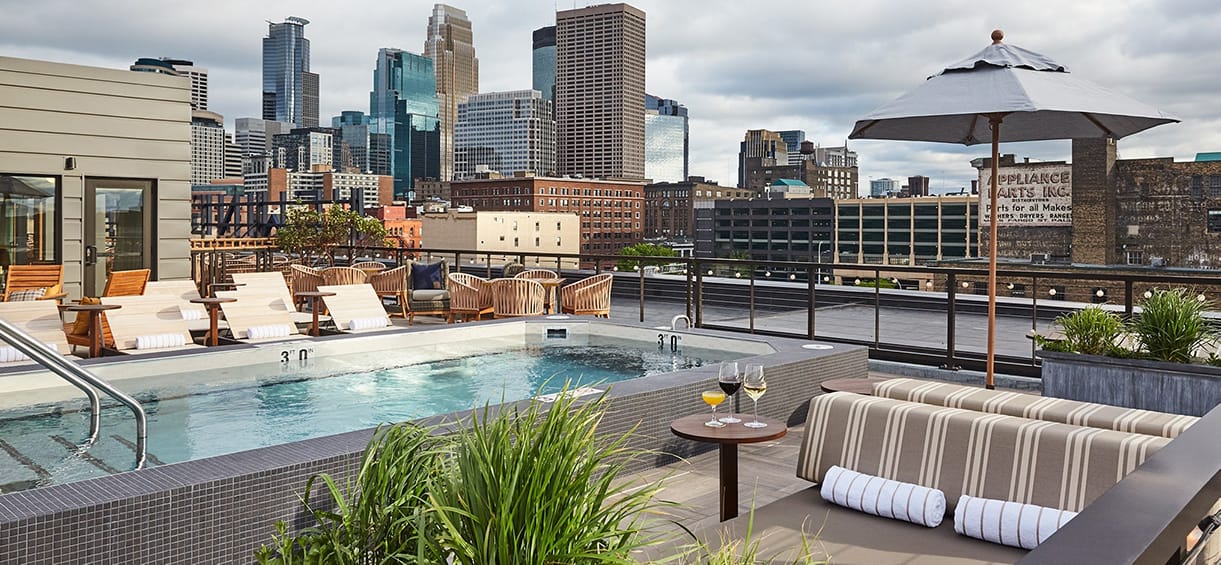 Boutique Hotels in Minneapolis view.
