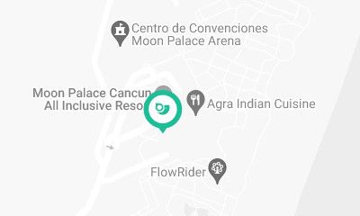 Moon Palace Cancun - All Inclusive on the map.