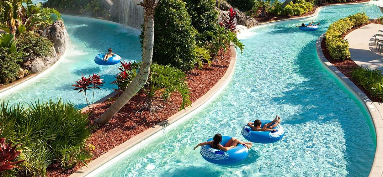 Orlando All-Inclusive Resorts lazy river.