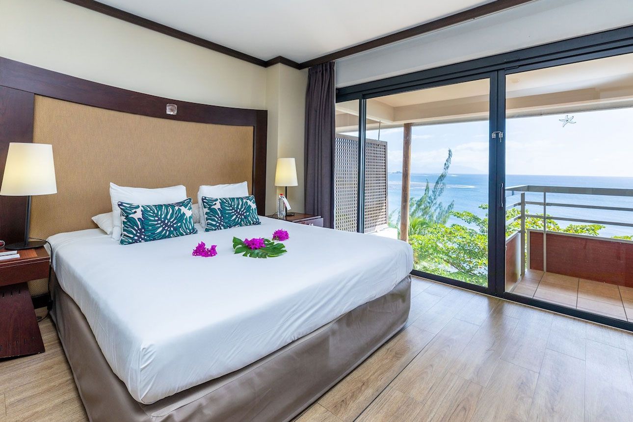 Premium Ocean View Duplex With Kitchen - bedroom.