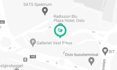 Radisson Blu Plaza Hotel Oslo on the map.