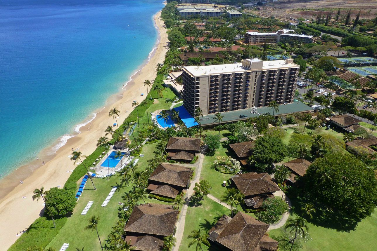 Royal Lahaina view from above.