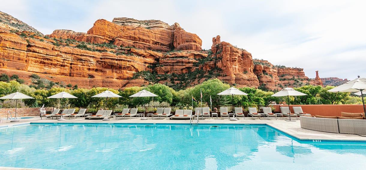 Best Resorts In Sedona pool.