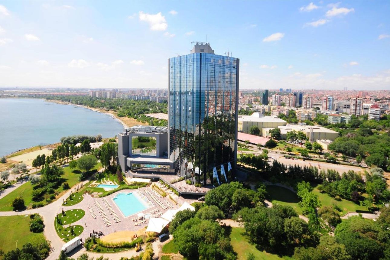 Sheraton Istanbul Ataköy Hotel view.