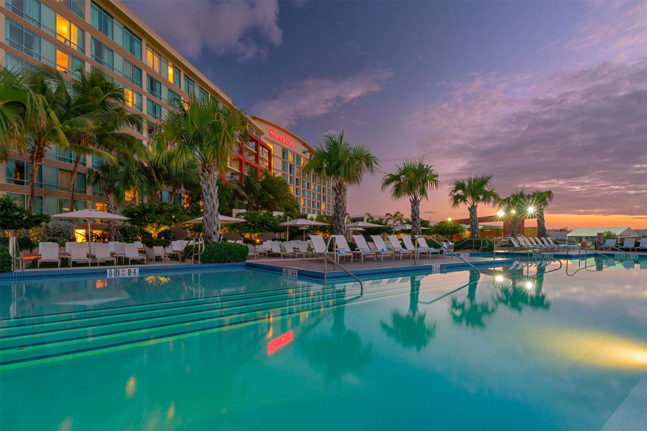 Sheraton Puerto Rico Hotel & Casino resort.