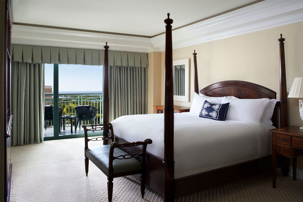 The Ritz-Carlton Suite - bedroom..