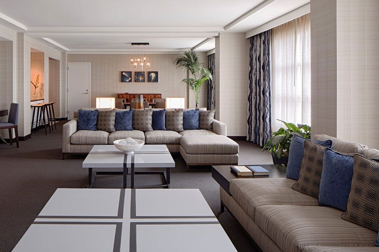 VIP Suite - living room.