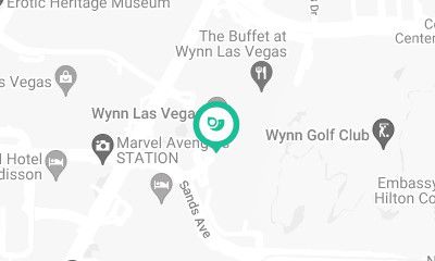 Wynn Las Vegas on the map.