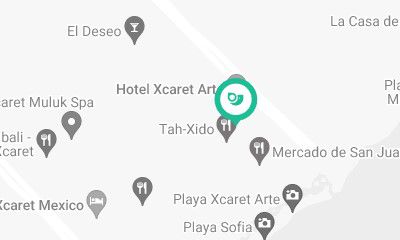 Hotel Xcaret Arte - All Parks All Fun Inclusive - Adults Only on the map.