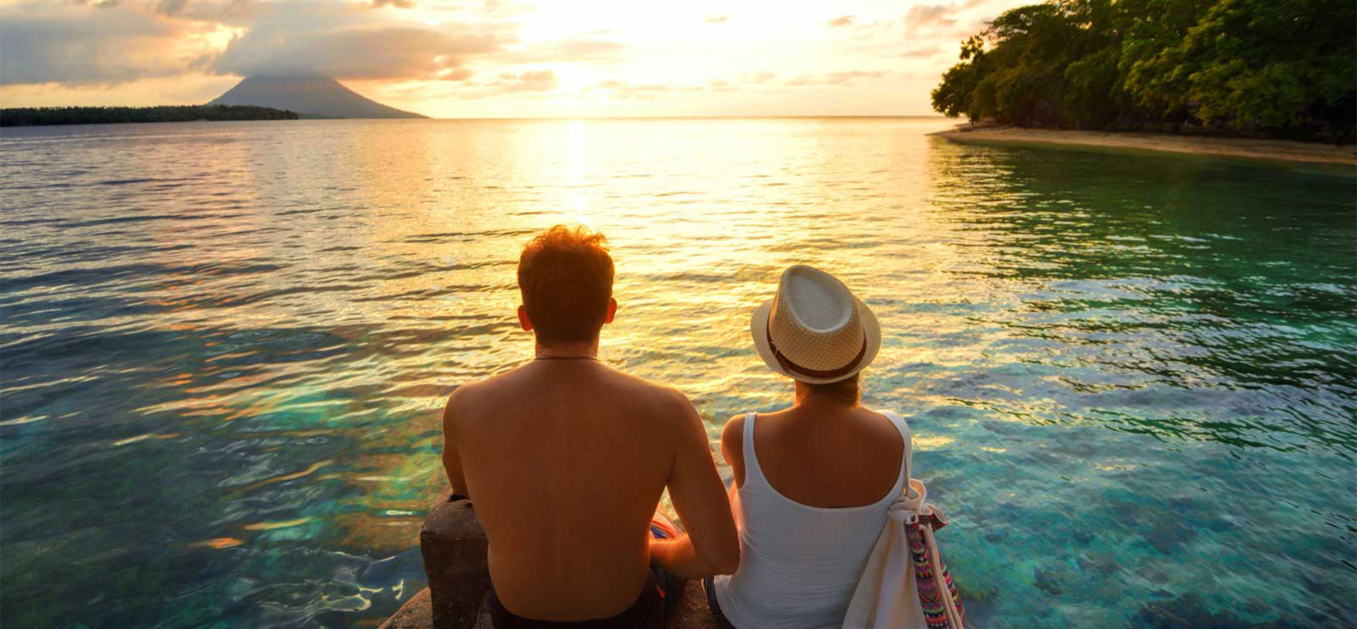 Honeymoon Resort with beach.