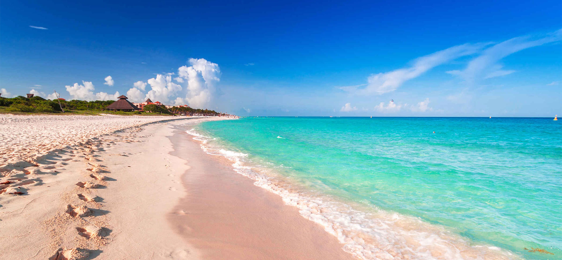 Beach in playa del carmen or cancun.