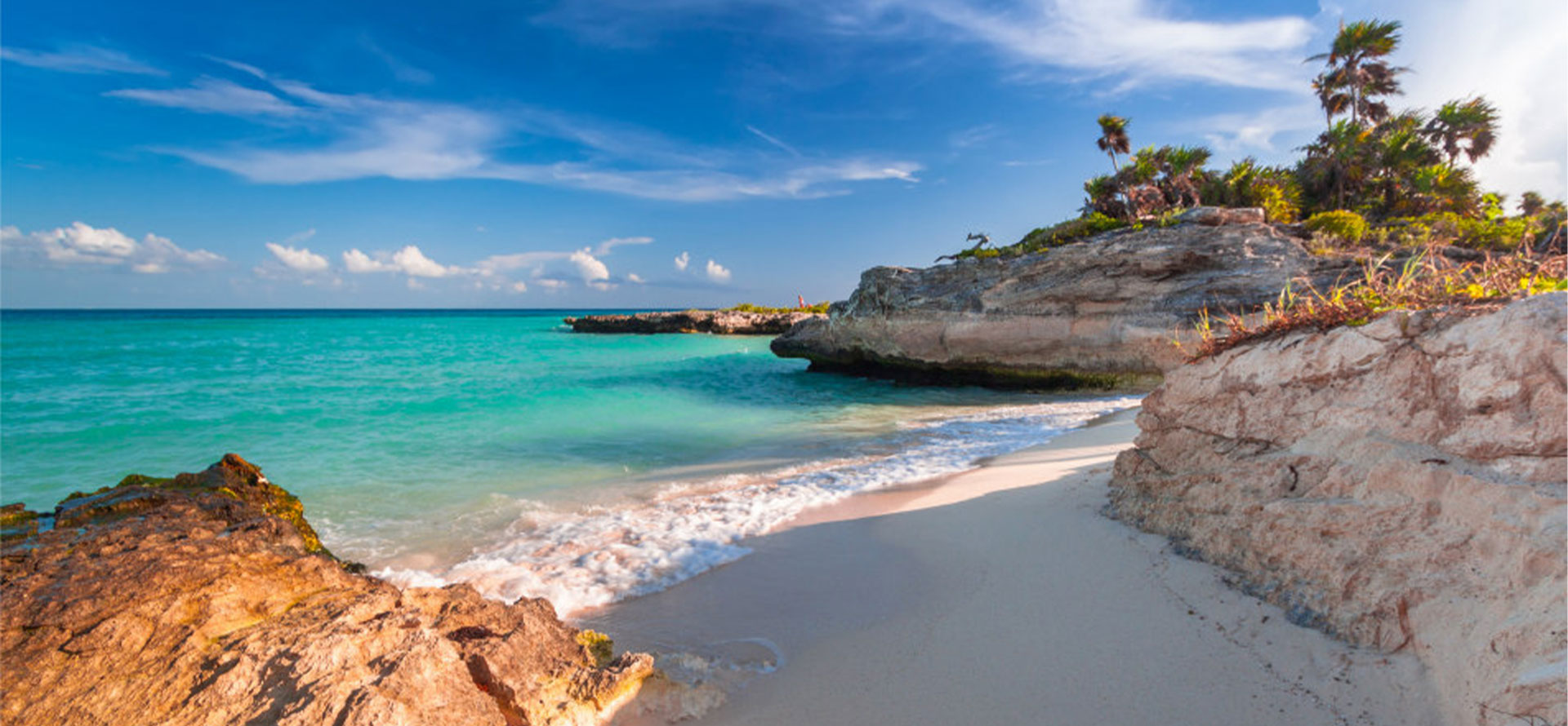Cancun and playa del carmen, beach in one of these destinations.