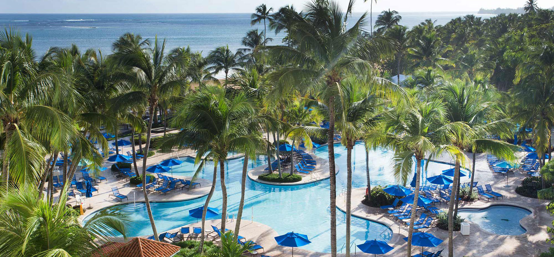 View of one of the all inclusive family friendly resorts in puerto rico.