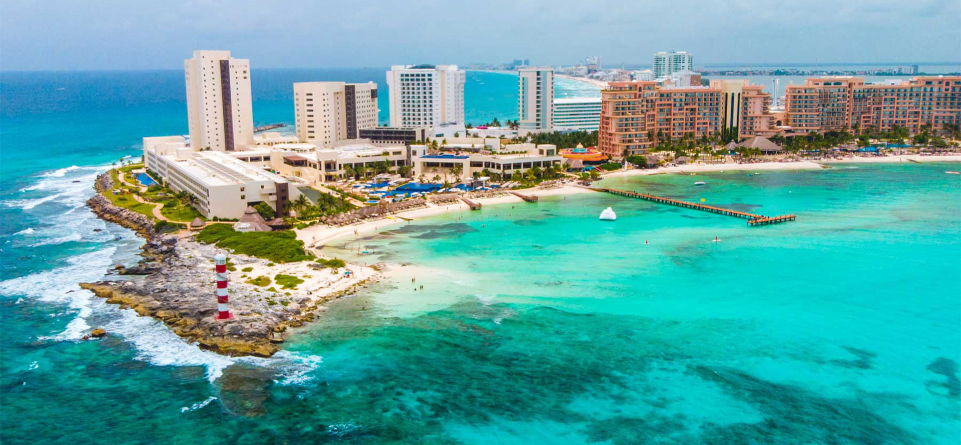 Cancun or puerto vallarta island.